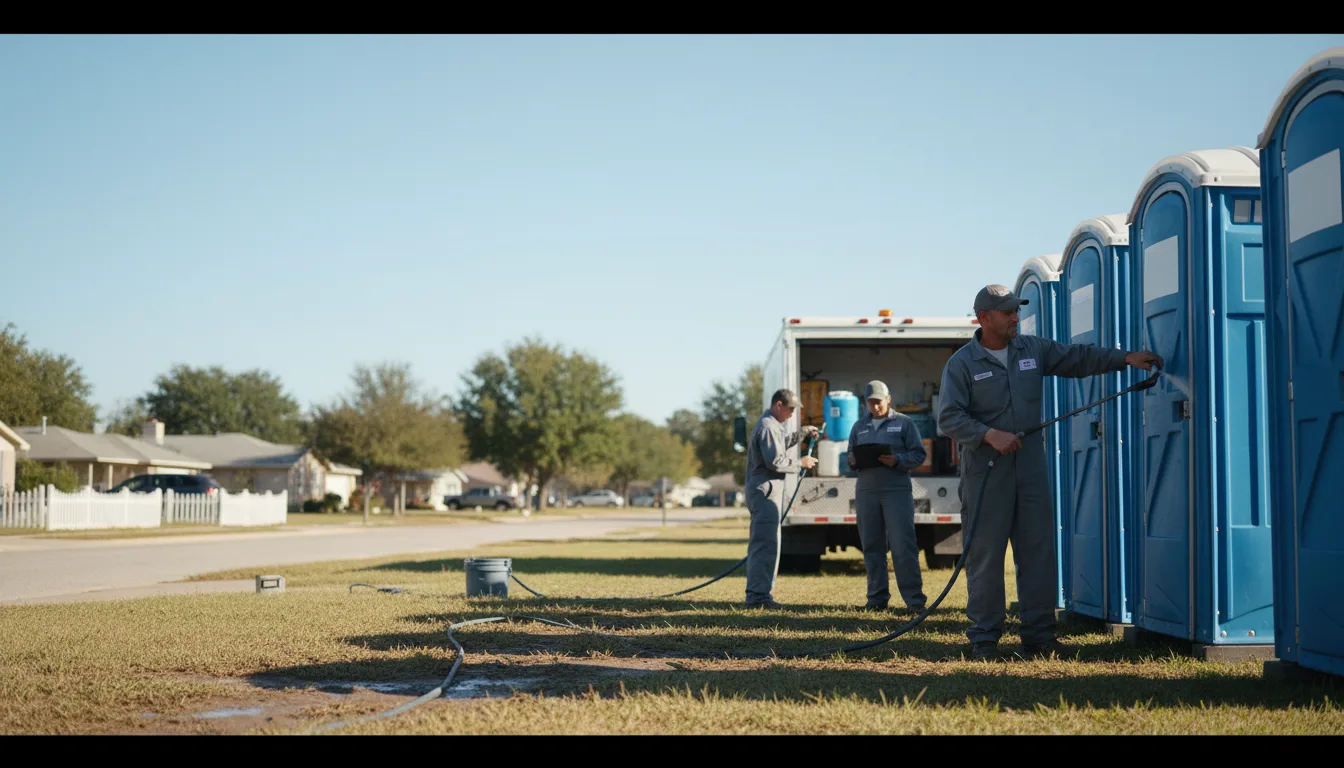Long-Term Portable Toilet Rental in Roxbury, KS near me